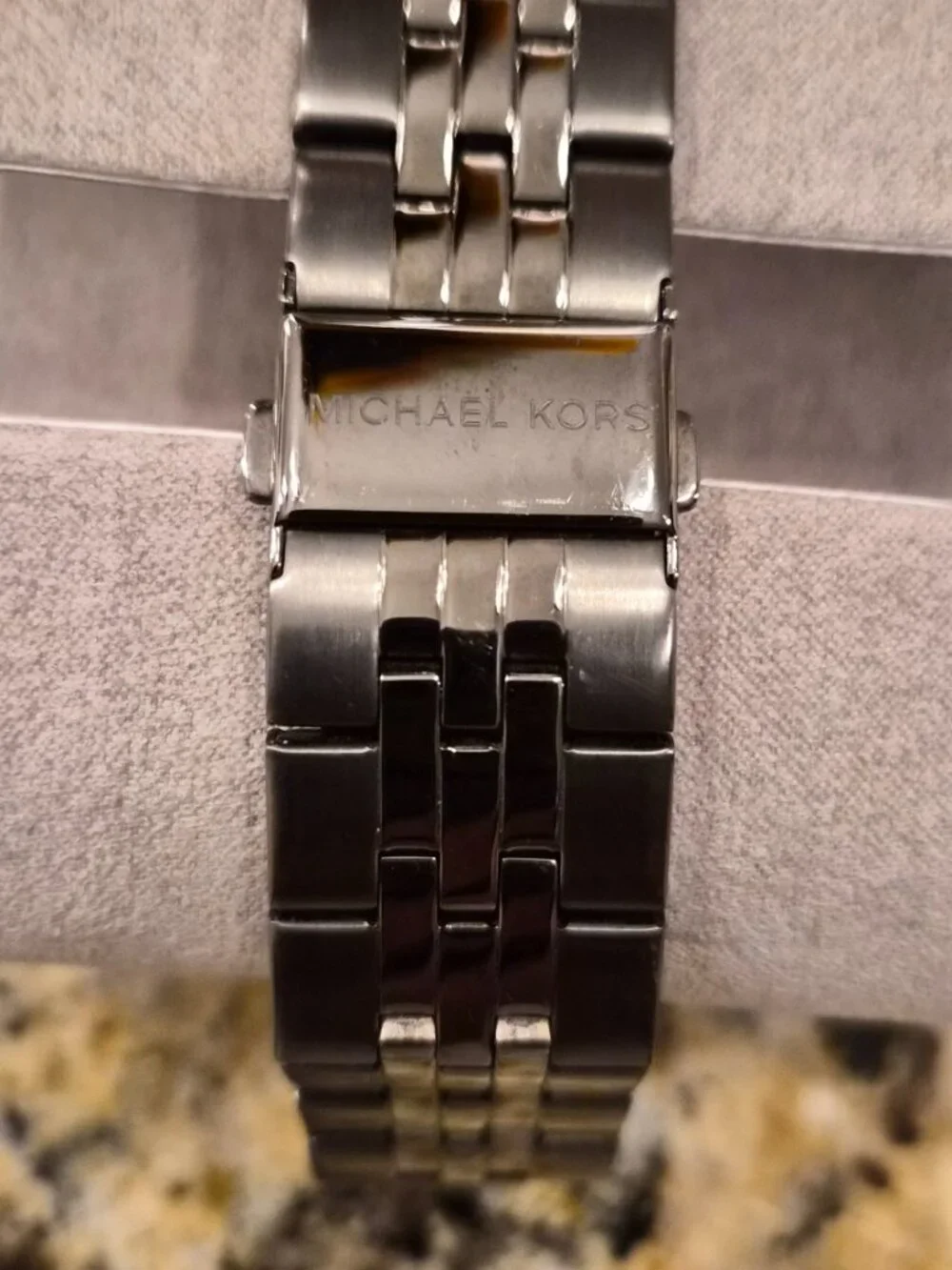 Michael Kors Cunningham Gunmetal Stainless Steel Mens Watch
